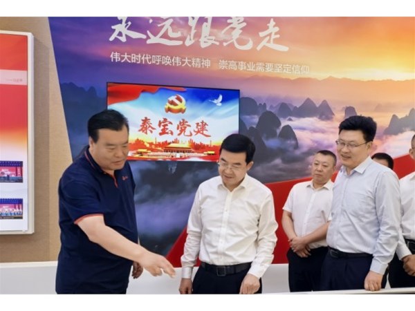 省委常委、副省长张海波到尊龙凯时集团调研